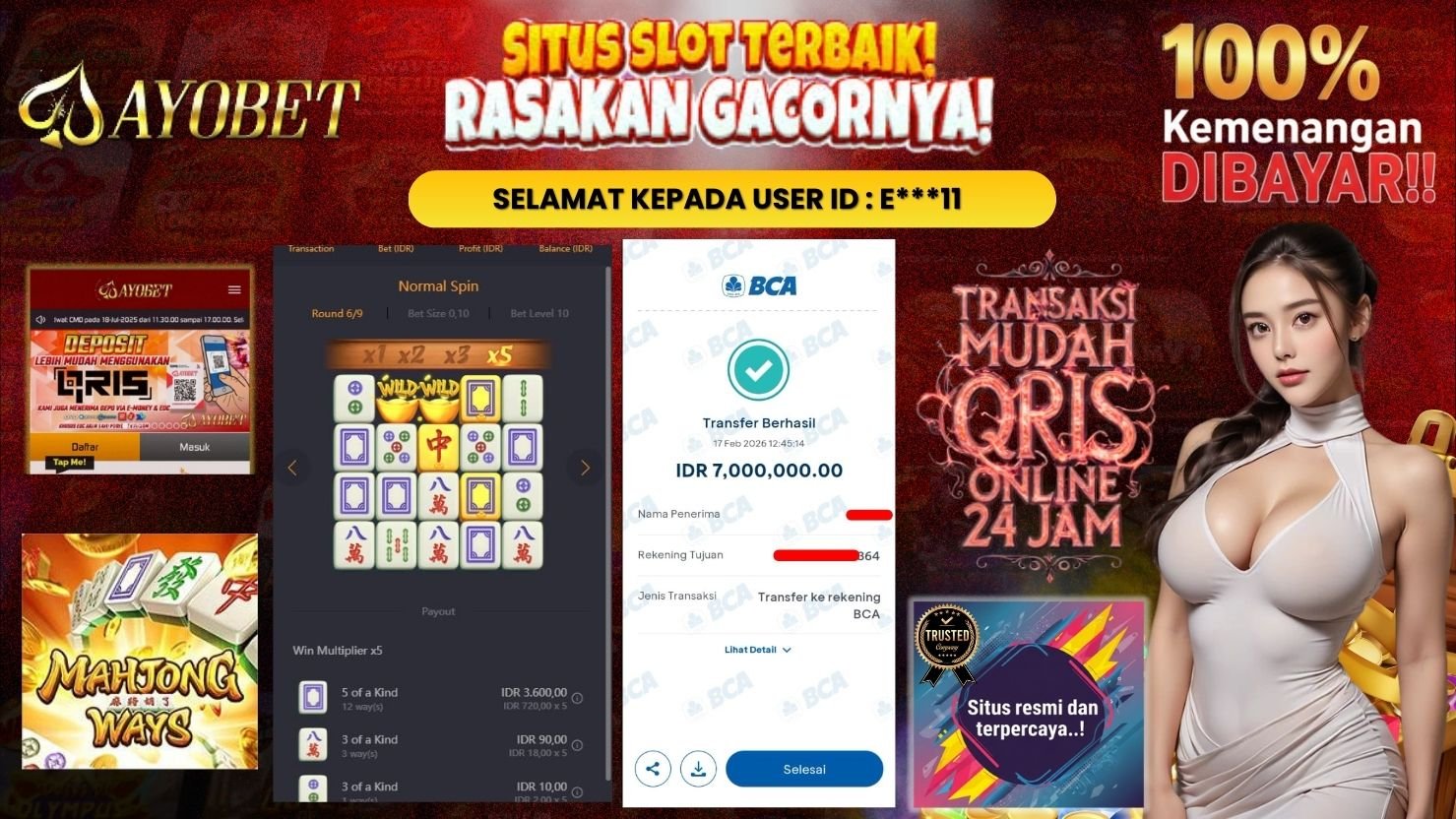 AYOBET JACKPOT SLOT MAHJONG WAYS